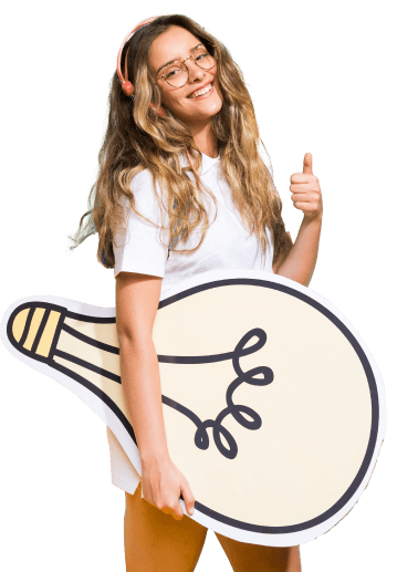 portrait-schoolgirl-with-big-light-bulb-2